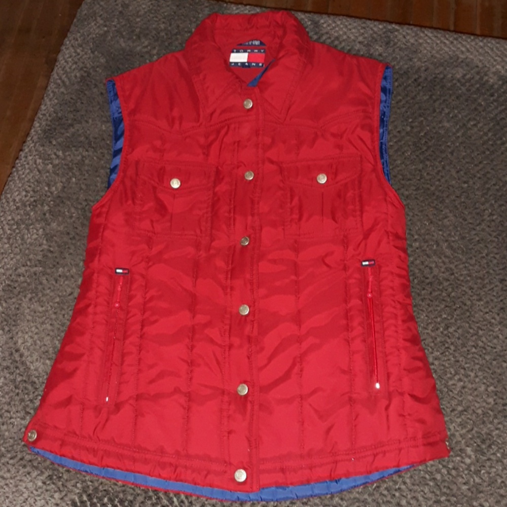 TOMMY HILFIGER Padded Winter Vest! Size Medium!